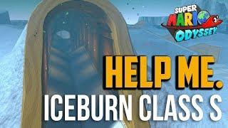 Super Mario Odyssey : How to Beat Iceburn Circuit Class S Moon (Snow Kingdom Moon 53)