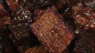 HuffDaddy BBQ Tutorial - How to Smoke Poor Boy Burnt Ends