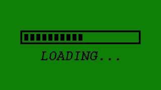 Loading green screen sound effect