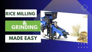 Rice Milling And Grinding Made Easy| Rice Milling And Processing Plant Machinery