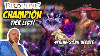 TIER LIST UPDATE - Spring 2024 | All 118 Champions Ranked! | Bloodline: Heroes of Lithas