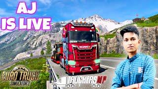  ETS 2 live With AJ the ACE | TruckersMP Live | Euro Truck Simulator 2 | Pro mod 2.70 | #live India