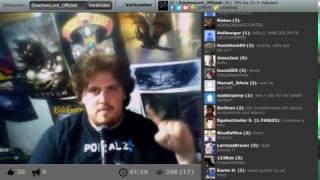 Drachenlord auf Younow 16.Juli.2015 Nach dem Feuerwehreinsatz #drachegegenhater Stream komplett