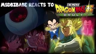 MsDBZbabe reacts to Dragon Ball Super Broly Trailer 2