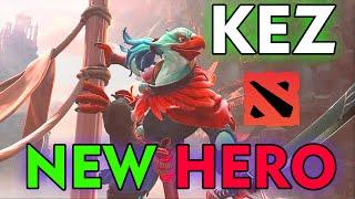 DOTA 2: New Hero Revealed!  KEZ