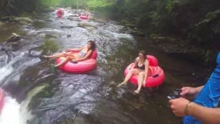 Creek Tubing in Deep Creek near Bryson City, Great Smoky Mountains National Park