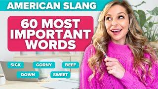 Popular American Slang | 60 MOST USED Words to Survive in the The United States