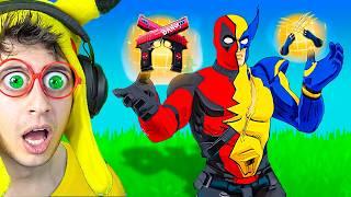  DEADPOOL vs LOBEZNO ️ (Batalla 1v1 Hermanos ) - Fortnite