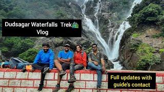 Dudhsagar Waterfalls Trek ️ Vlog 2021 - Complete Trek details with Guide's contact