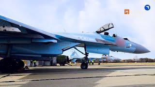 Finally !! Russia Receives New Batch Sukhoi Su-35S Multifunctional Fighters