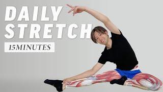 15 Min. Full Body Stretch | Daily Routine for Flexibility, Mobility & Relaxation