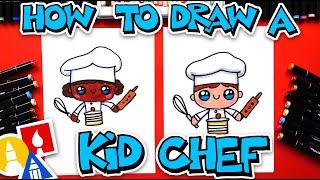 How To Draw A Kid Chef