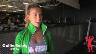 It's All About The Glutes: Lifting with IFBB Pro Callie Bundy