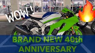 BRAND NEW! 2024 Kawasaki ZX-10R 40th Anniversary! Retro Livery, Modern Tech?