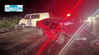 Accident rutier in apropierea s. Biruinta 30 10 24