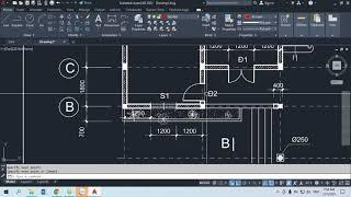 AutoCAD - Vẽ mặt bằng, mặt đứng công trình