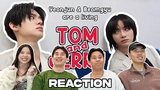 Yeonjun & Beomgyu are a living Tom and Jerry REACTION!!