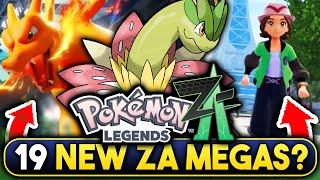 POKEMON NEWS! 19 NEW Z-A MEGA EVOLUTIONS RUMOR! POKEMON CHAMPIONS FEATURE UPDATES & MORE!