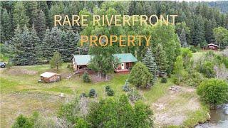 Rare Riverfront Property with Quaint Home