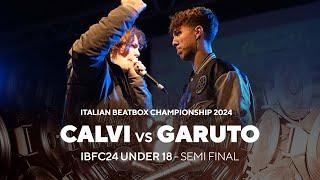 CALVI vs GARUTO | IBF CHAMPIONSHIP 2024 | UNDER 18 | Semi Final