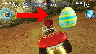 All Easter Eggs - Beach Buggy Racing | PS4 PRO (1080p / 60fps Remake)