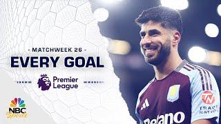 Every Premier League goal from Matchweek 26 (2024-25) | NBC Sports