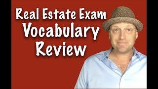 Real Estate Exam Vocabulary Terms You NEED To Know