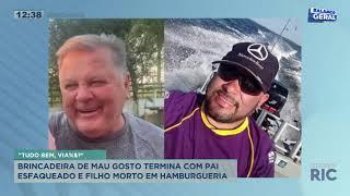 Brincadeira de mau gosto termina com pai esfaqueado e filho morto em hamburgueria