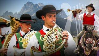  Marching bands in South Tyrol, Italy - Tyrolean brass music at its finest