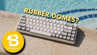 RUBBER DOME Keyboards are GOOD? // NiZ Atom 68