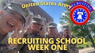 U.S Army Recruiting School | Week ONE