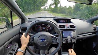 2020 Subaru WRX Premium Series.White - POV Review