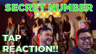 SECRET NUMBER "TAP" M/V REACTION!! K-POP DAPET CHANNEL STYLE!!