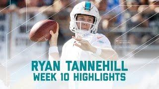 Ryan Tannehill Leads Dolphins to Victory | Dolphins vs. Chargers | NFL Week 10 Player Highlights