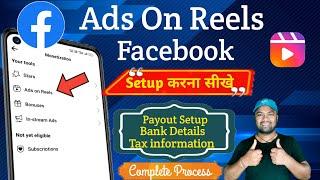 How to Setup Ads On Reels On Facebook || Ads On Reels Setup Kaise Kare Facebook me 