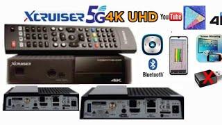 Xcruiser XDSR715HDR 4K AndroidUHDSatellite Receiver Unboxing,