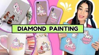Trying Diamond Painting -First Time  #crafteraditi #diy #handmade #diamondpainting @CrafterAditi