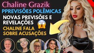 CHALINE RESPONDE SOBRE POLÊMICAS E FAZ PREVISÕES #vidente #previsão #chay #videntechaline