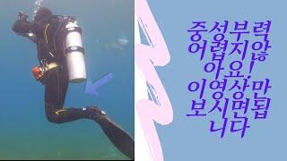 스킨스쿠버다이빙 필수 "중성부력"/Neutral buoyancy required for skin scuba diving#스킨스쿠버다이빙중성부력#중성부력#픽퍼보먼스보얀시중성부력