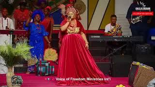 Africana Sunday | Bini Worship Songs | Voice of Freedom Ministries Int'l
