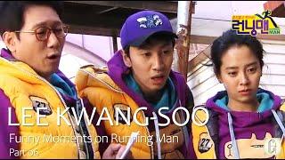 LEE KWANG-SOO Funny Moments on Running Man - Part 06