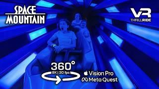 Space Mountain 8K 360° POV: Blast Off into the Dark! Walt Disney World VR Roller Coaster #metaquest