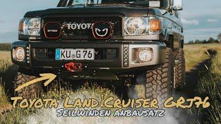 Toyota Land Cruiser J7 Seilwindenanbausatz für Original Stoßstange