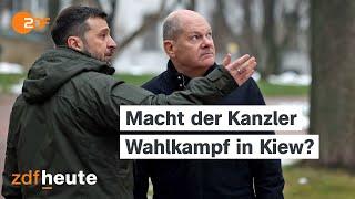 Scholz in der Ukraine: Wie viel Wahlkampf steckt in dieser Reise?