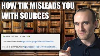 How TIKHistory misleads you with sources