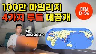 직장인도 쌉가능한 100만 마일리지 루트 4가지 총정리! | SAS런 저도 출발~