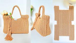 NEW Easy Crochet Bag for Beginners