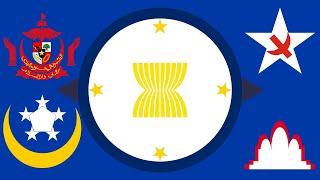 Redesigning ASEAN Flags Animation