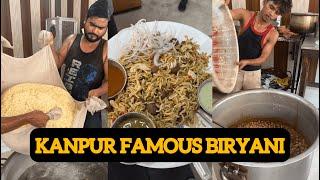 Kanpur Famous Unlimited Kaju Soya Veg Biryani at Rs. 40/- only | Kanpur Street Food