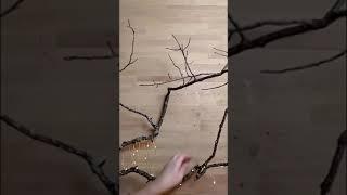 Create $5 wall art for Halloween or Christmas with THIS backyard find